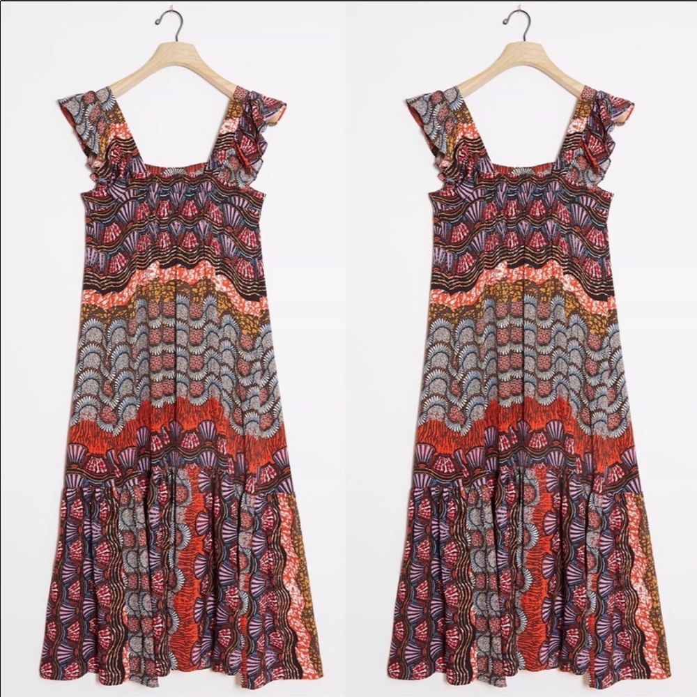 NWT, Anthropologie, CLC Doriane Midi Dress - Picture 3 of 5